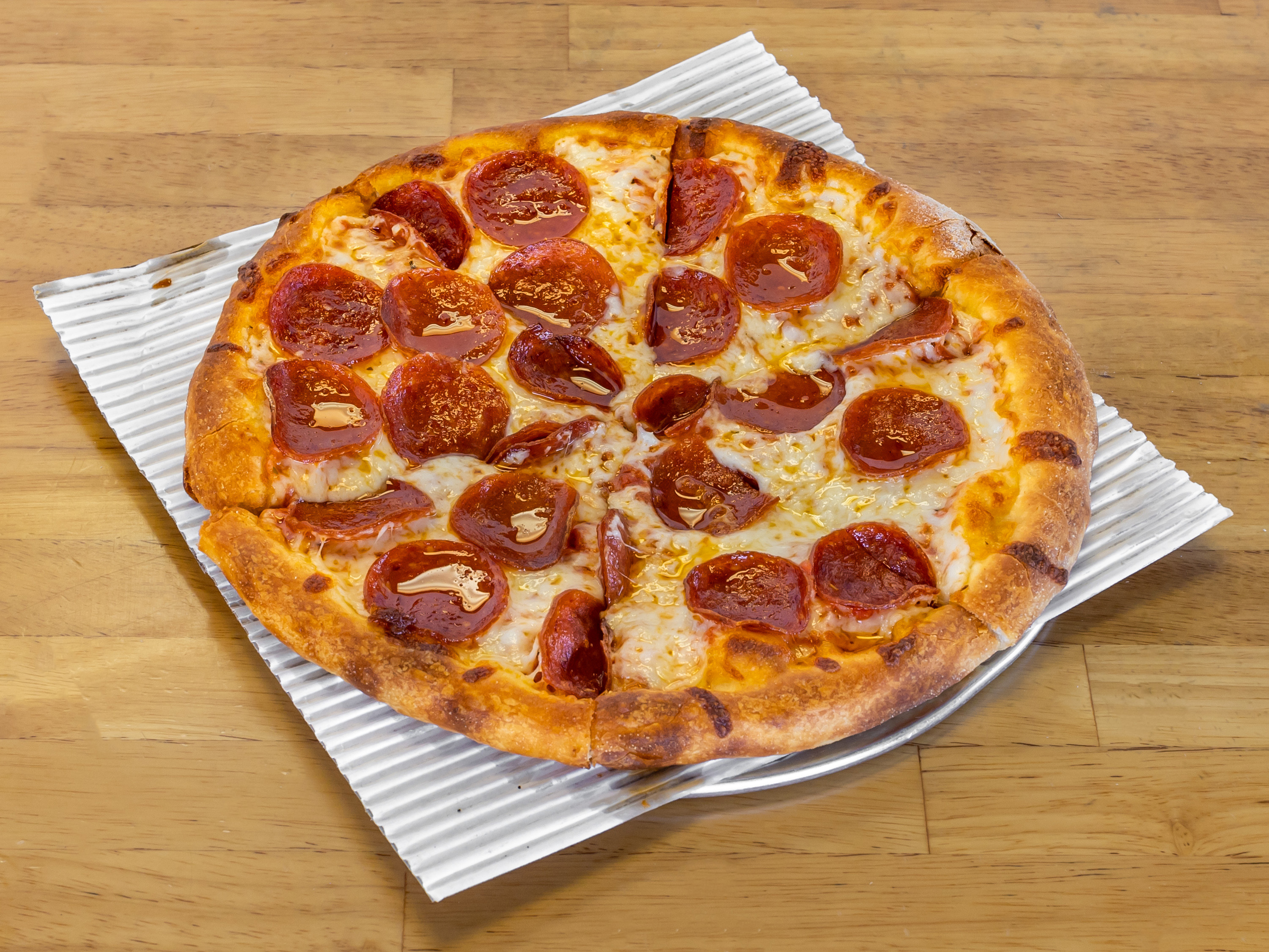 Order Build Your Own Pizza food online from Zeppo Pizza store, Bakersfield on bringmethat.com