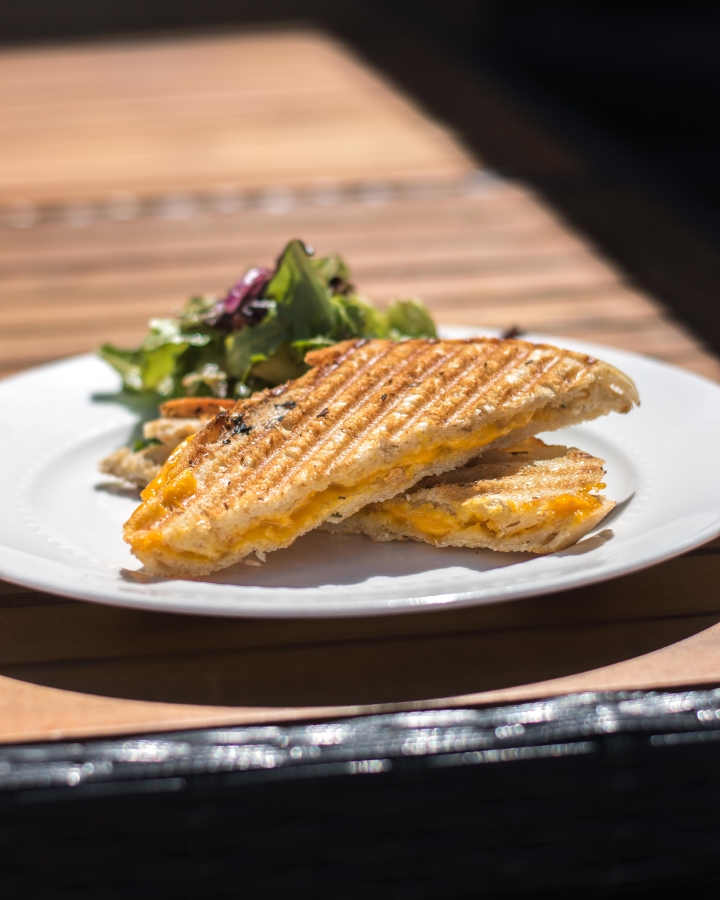 Order Vegan Grilled Cheese Panini food online from The Coffee Class store, Las Vegas on bringmethat.com
