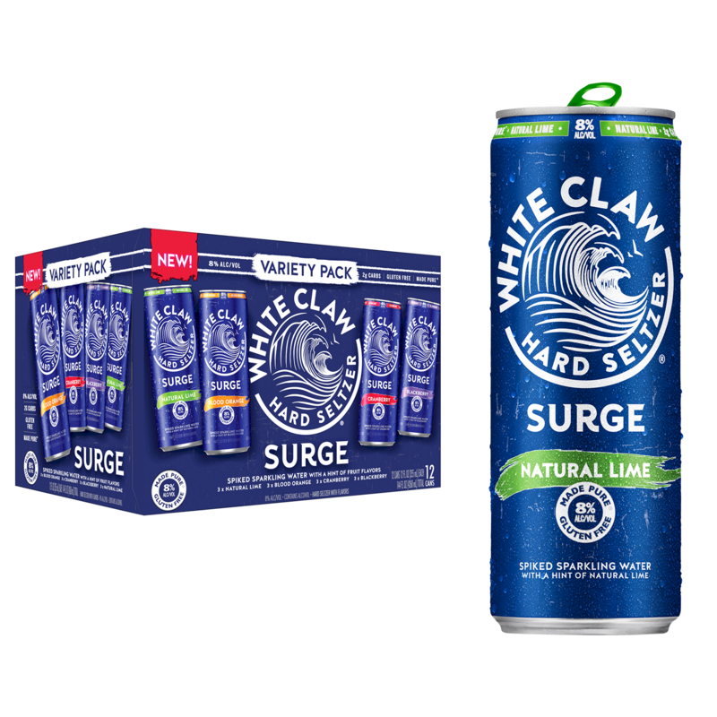 Order White Claw Surge 8% ABV Variety Pack - 12 pack 12oz cans food online from Cactus Food Mart store, Scottsdale on bringmethat.com
