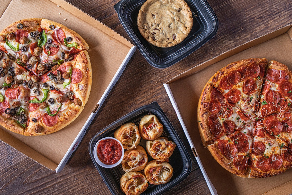 Order PARTY PACK FOR 6 food online from Old Chicago Pizza + Taproom store, Waco on bringmethat.com