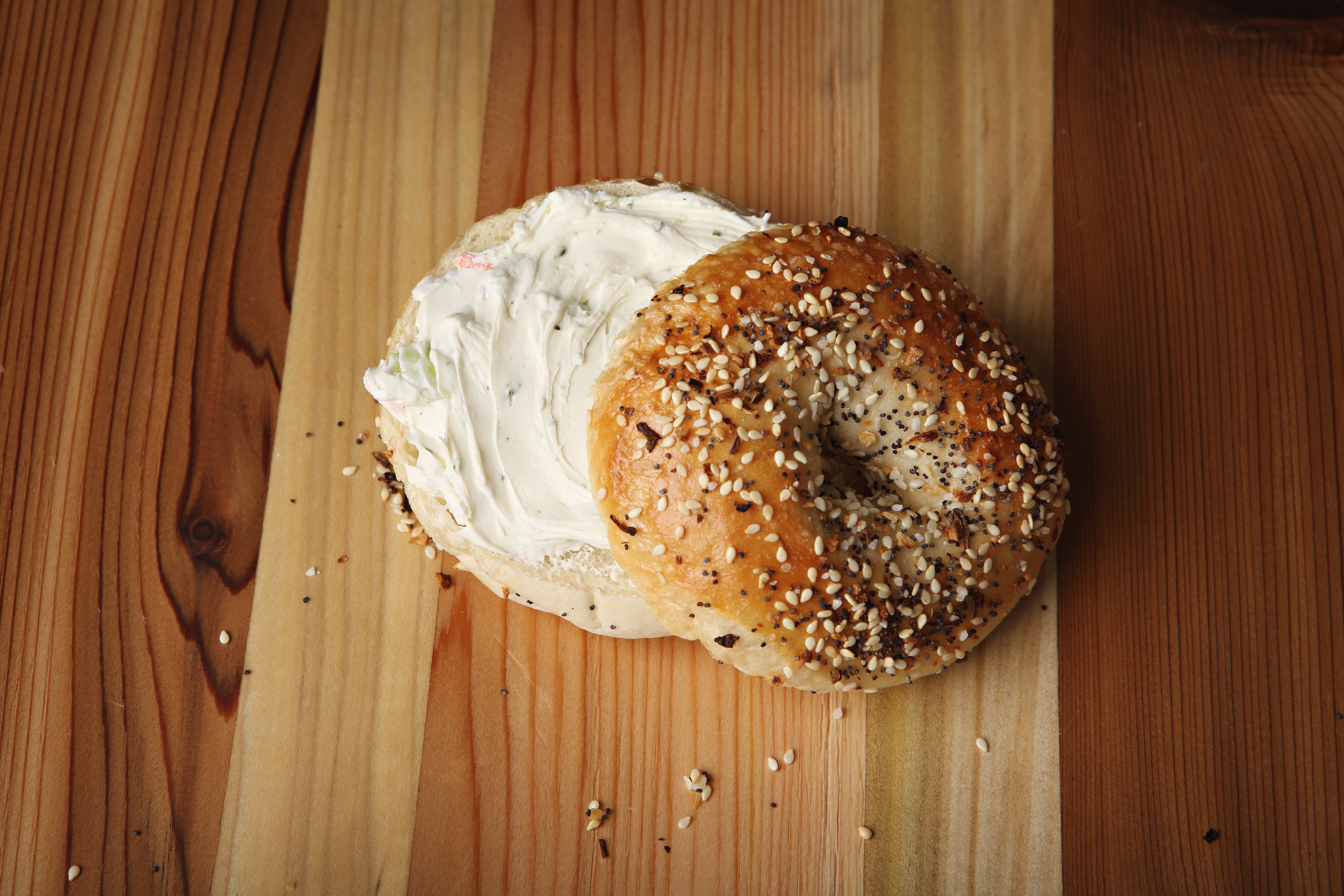 Order Bagel & Flavored Cream Cheese food online from Barry Bagels - W. Dussel Dr. store, Maumee on bringmethat.com