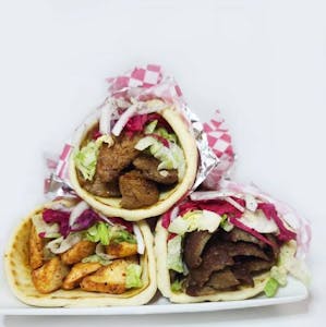 Order 30. Gyro Wrap food online from Shishkebab Restaurant store, Evans on bringmethat.com
