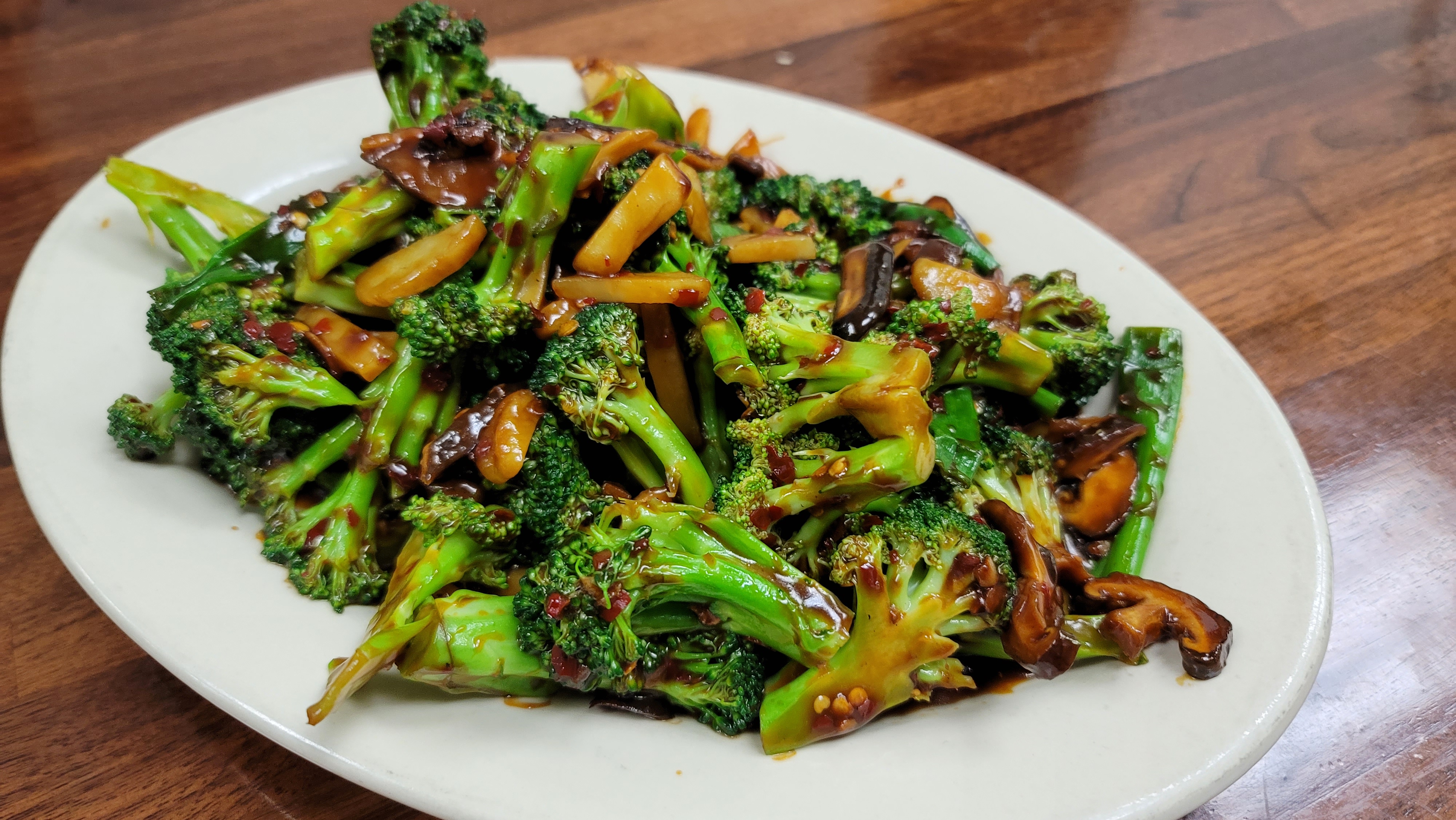 Order Broccoli with Garlic Sauce food online from China Cafe store, Austin on bringmethat.com