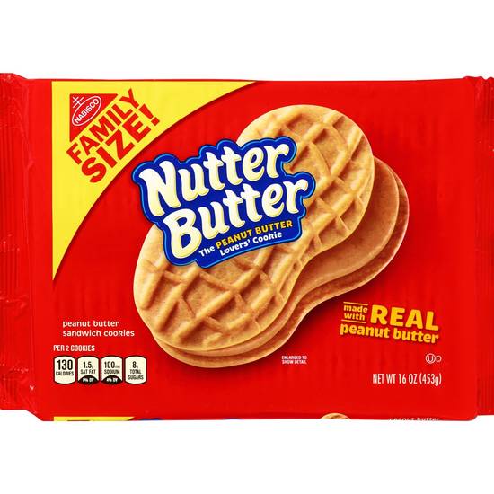 Order Nabisco Nutter Butter 16 oz food online from Cvs store, SUNNYVALE on bringmethat.com