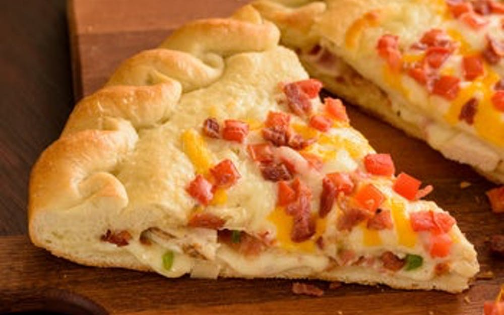 Order Chicken Bacon Stuffed Pizza - Large 14'' food online from Papa Murphy's store, Cape Girardeau on bringmethat.com