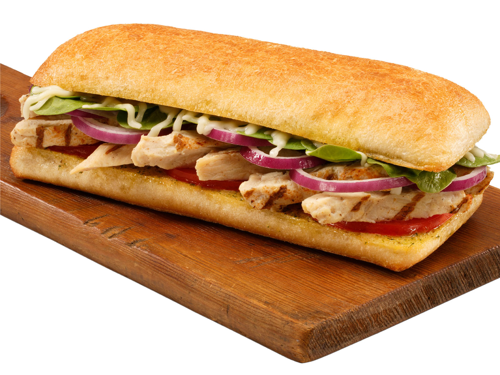 Order Chicken Florentine Sub food online from Halal Vocelli Pizza store, Falls Church on bringmethat.com