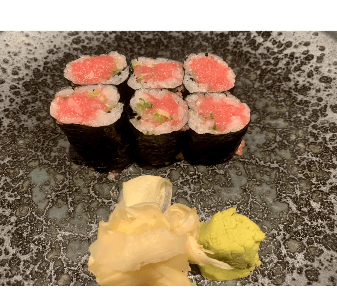 Order Negi Toro Roll food online from Kumo Sushi store, Plainview on bringmethat.com