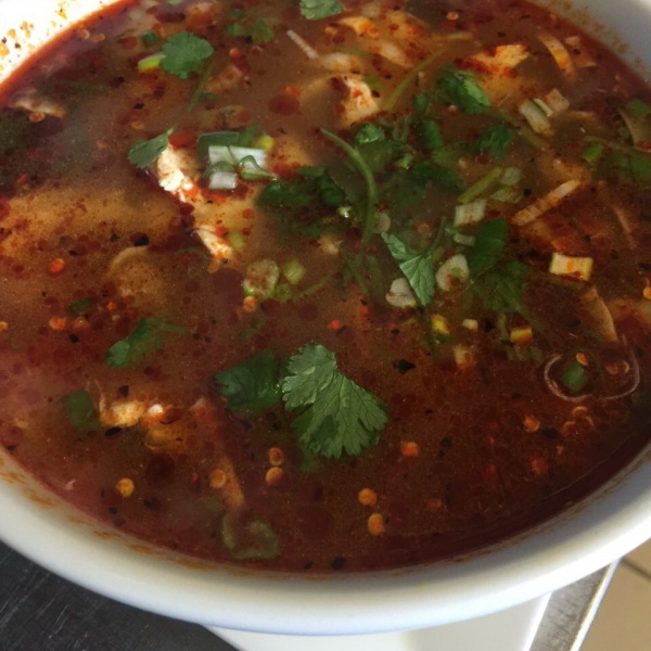 Order Tom Yum Soup food online from Anantra Thai Restaurant store, Woodland Hills on bringmethat.com
