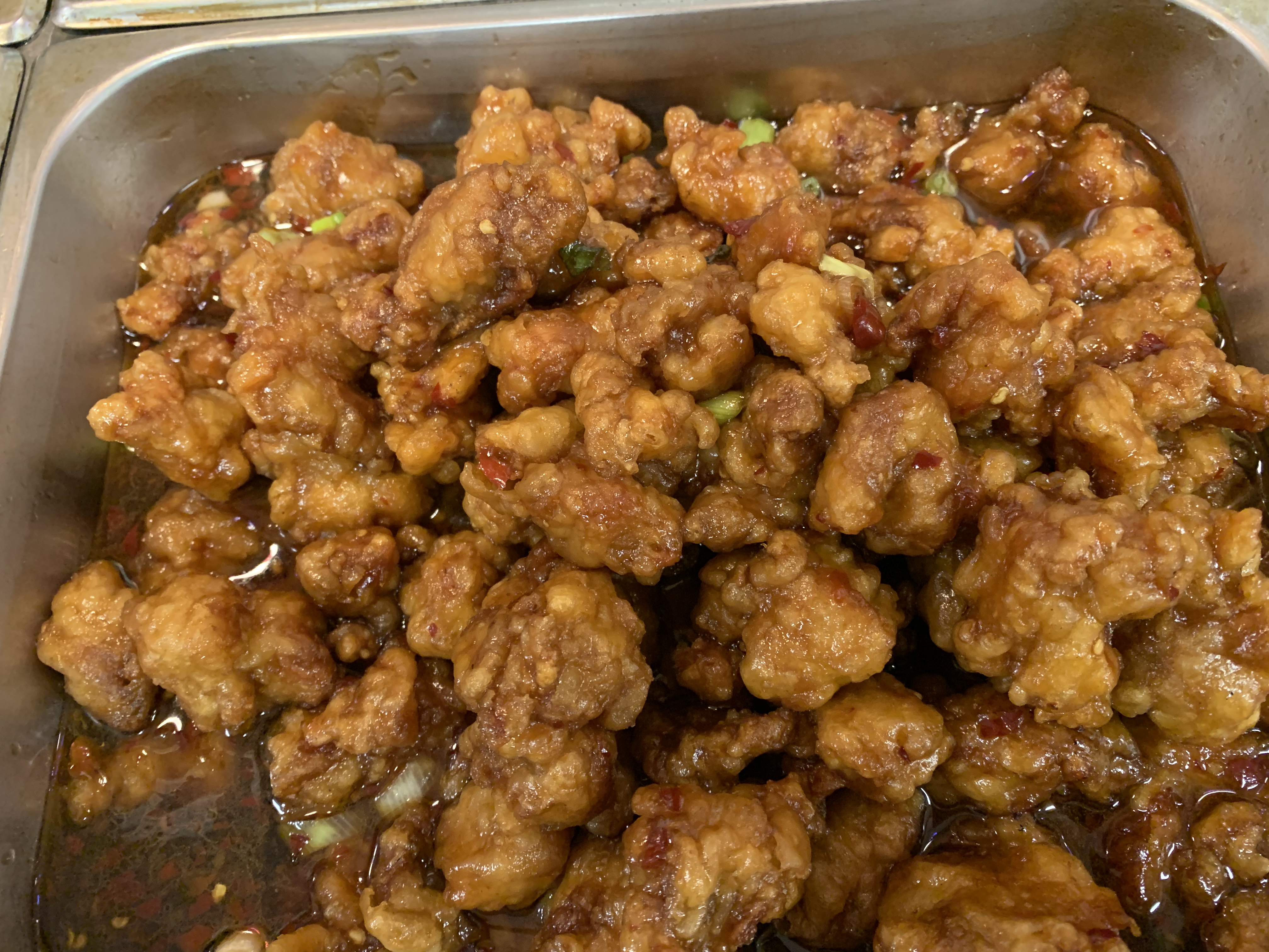 Order H1. General Tso's Chicken food online from Moon Buffet store, Eleanor on bringmethat.com