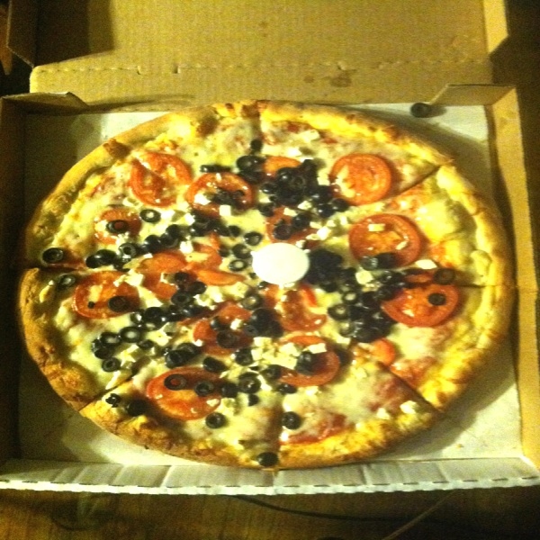 Order 6. Athenian Special Pizza food online from Viva Italiano Restaurant store, Pacifica on bringmethat.com