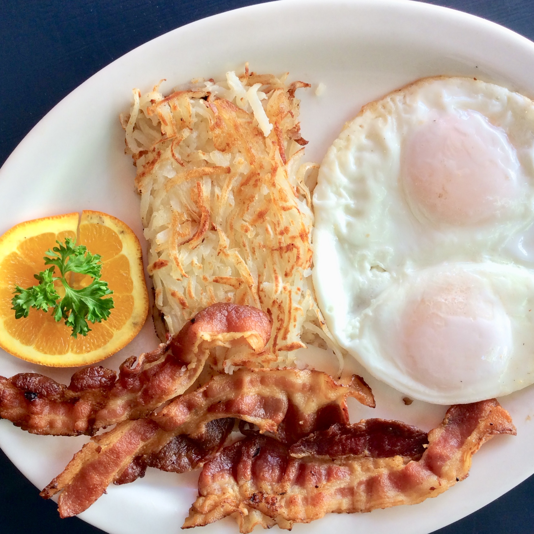 Order American Breakfast with Applewood Smoked Bacon food online from Extra Perks store, Alexandria on bringmethat.com