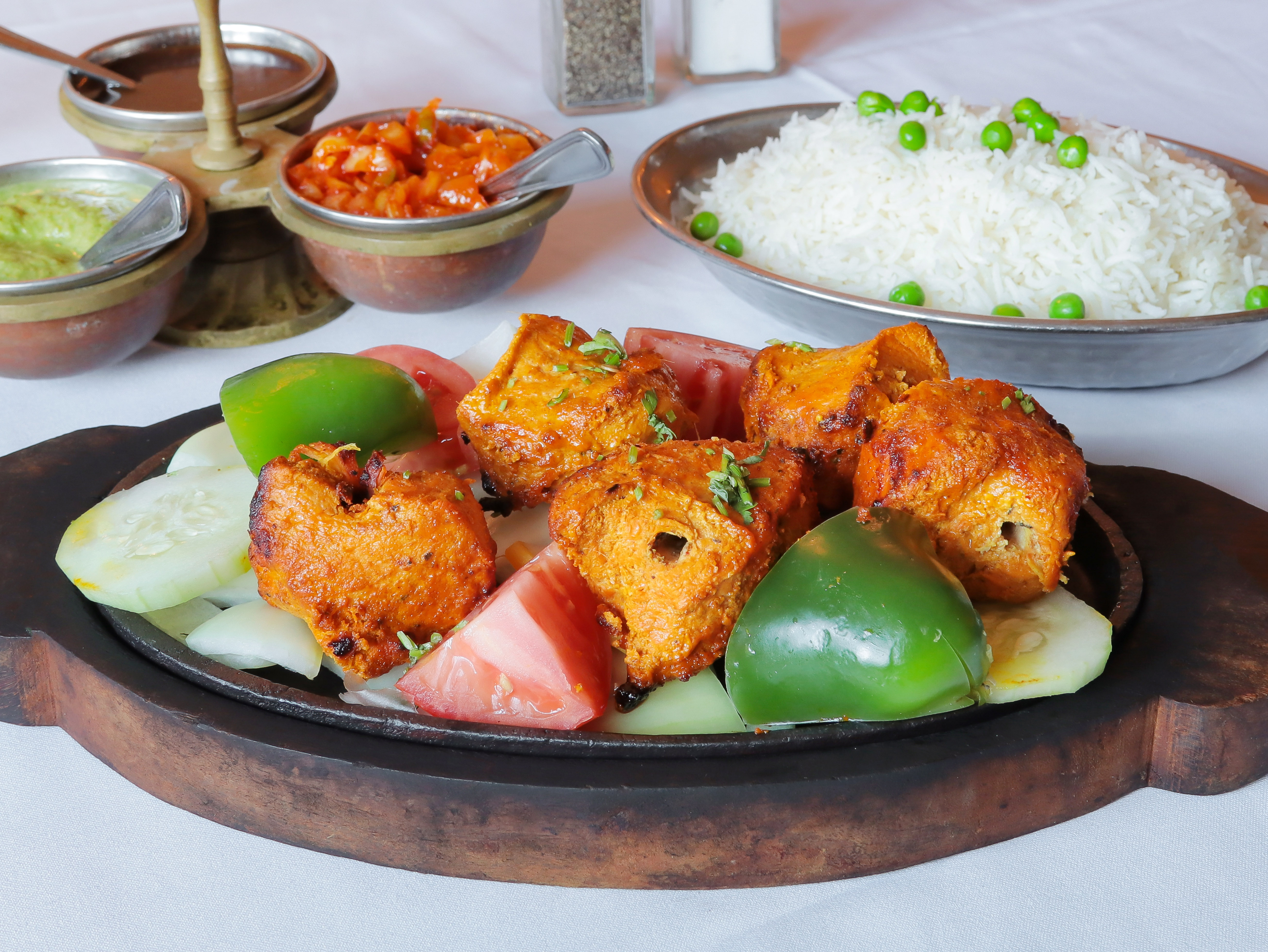 Order Chicken Tikka food online from King of Tandoor Fine Indian Restaurant store, Philadelphia on bringmethat.com