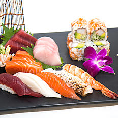 Order Sushi Sampler  S food online from Jin Fine Asian Cuisine store, Brookline on bringmethat.com