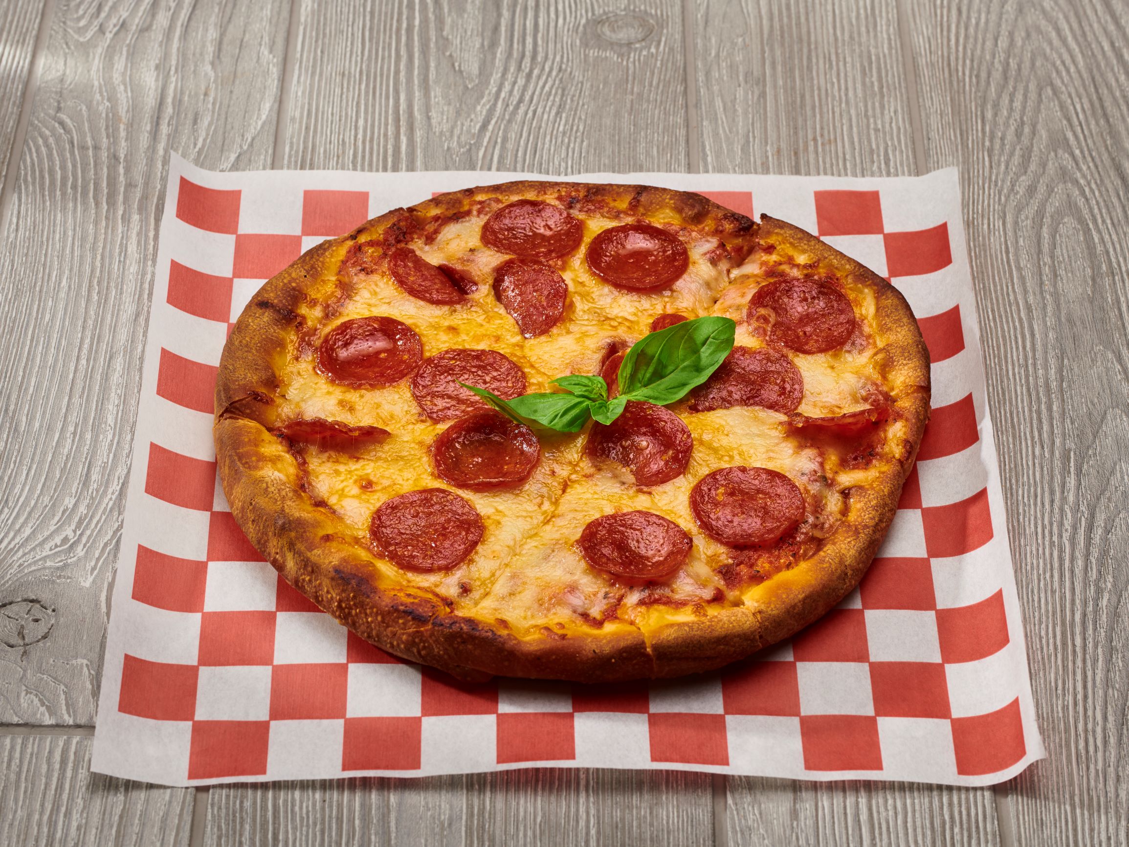 Order 1-Topping Pizza food online from Jino Pizza store, Los Angeles on bringmethat.com