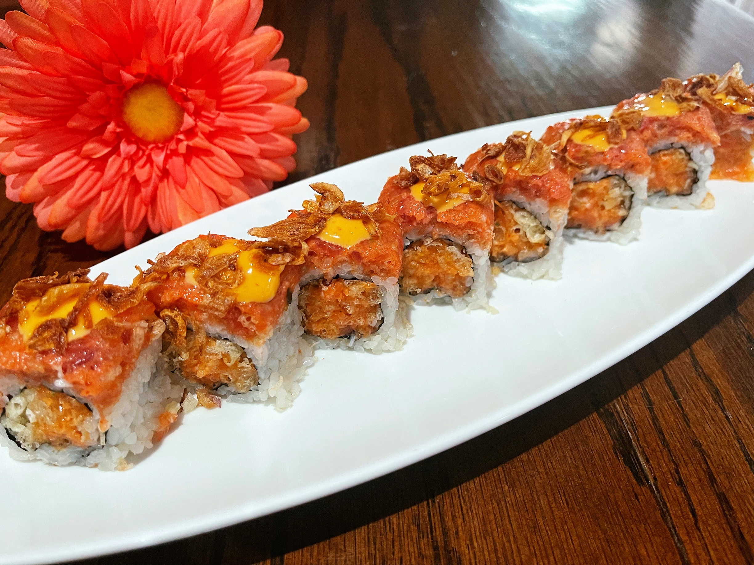 Order Spicy Girl Roll food online from Nori Sushi store, Philadelphia on bringmethat.com