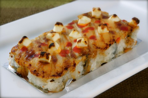 Order Baked 428 Roll food online from Sushi House Goyemon store, Las Vegas on bringmethat.com