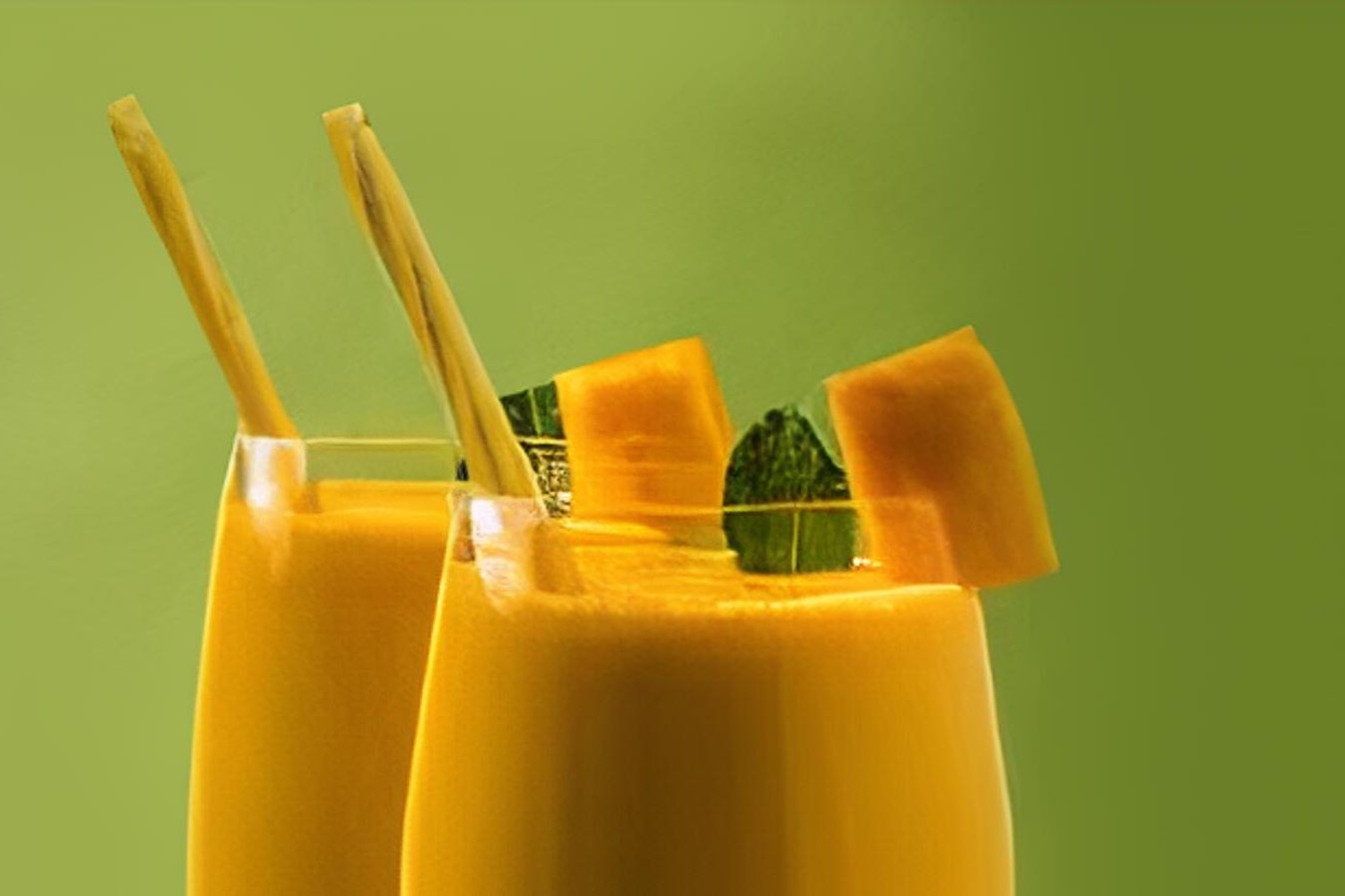 Order Mango Smoothie food online from Silsila The Flaming Tandoor store, Portland on bringmethat.com