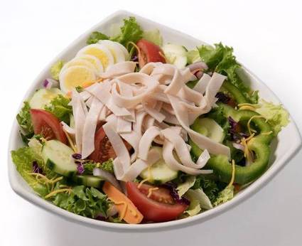 Order Turkey Breast Salad with Cheese food online from Mr Submarine store, Bellwood on bringmethat.com