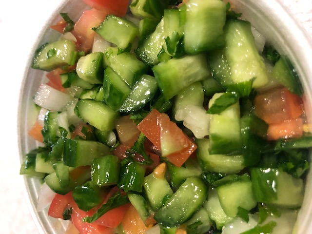 Order Shirazi Salad food online from House Of Shish Kabob store, Los Angeles on bringmethat.com
