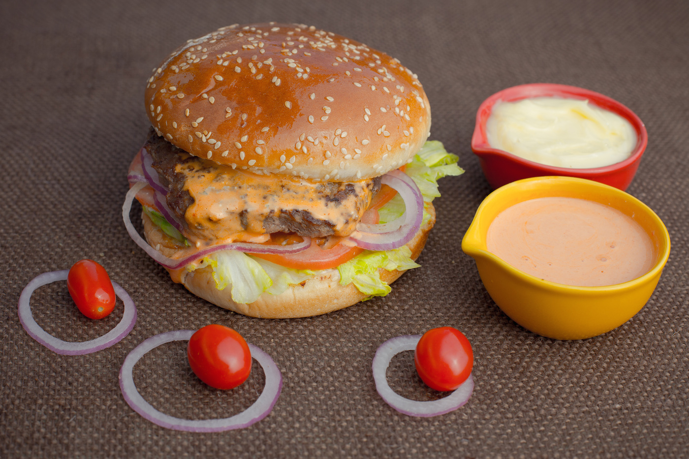 Order Buffalo Burger food online from Golden Desserts store, Albany on bringmethat.com