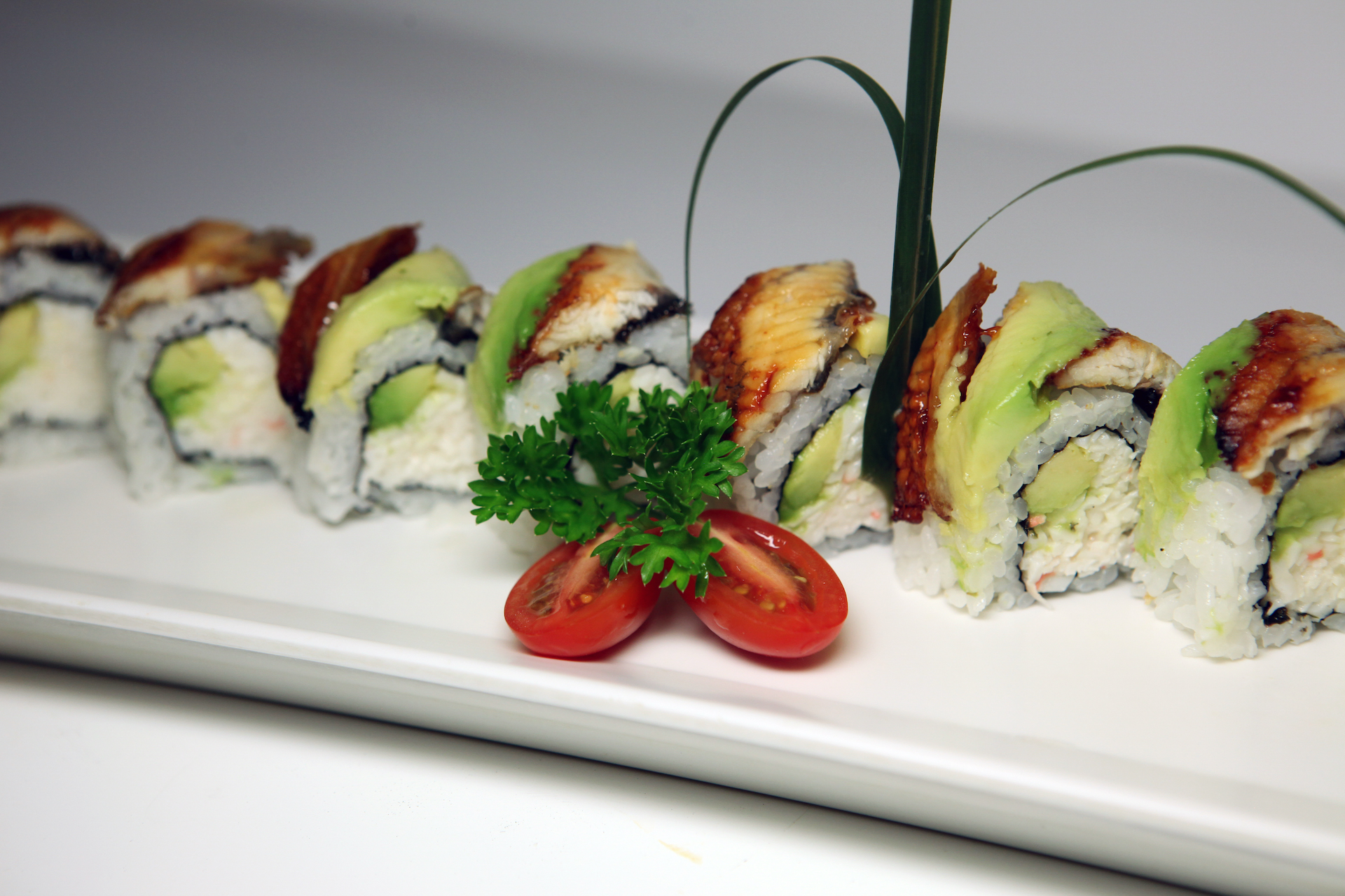 Order Dragon Roll food online from Sushi Yoko store, Gardena on bringmethat.com
