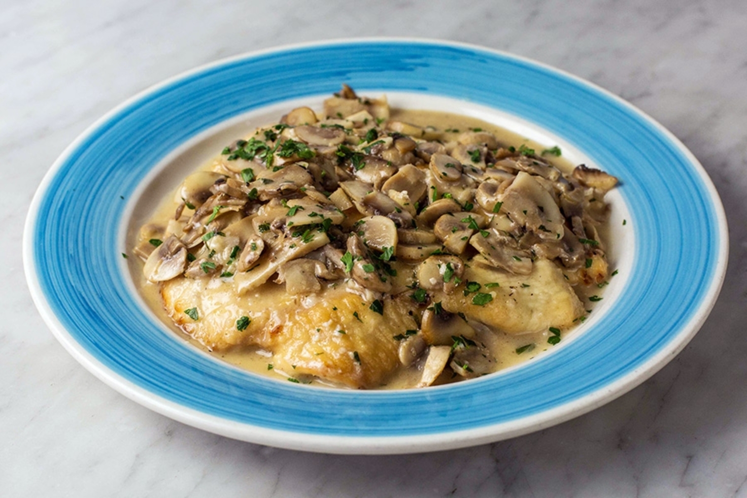 Order Scaloppine Di Pollo food online from Song E Napule store, New York on bringmethat.com