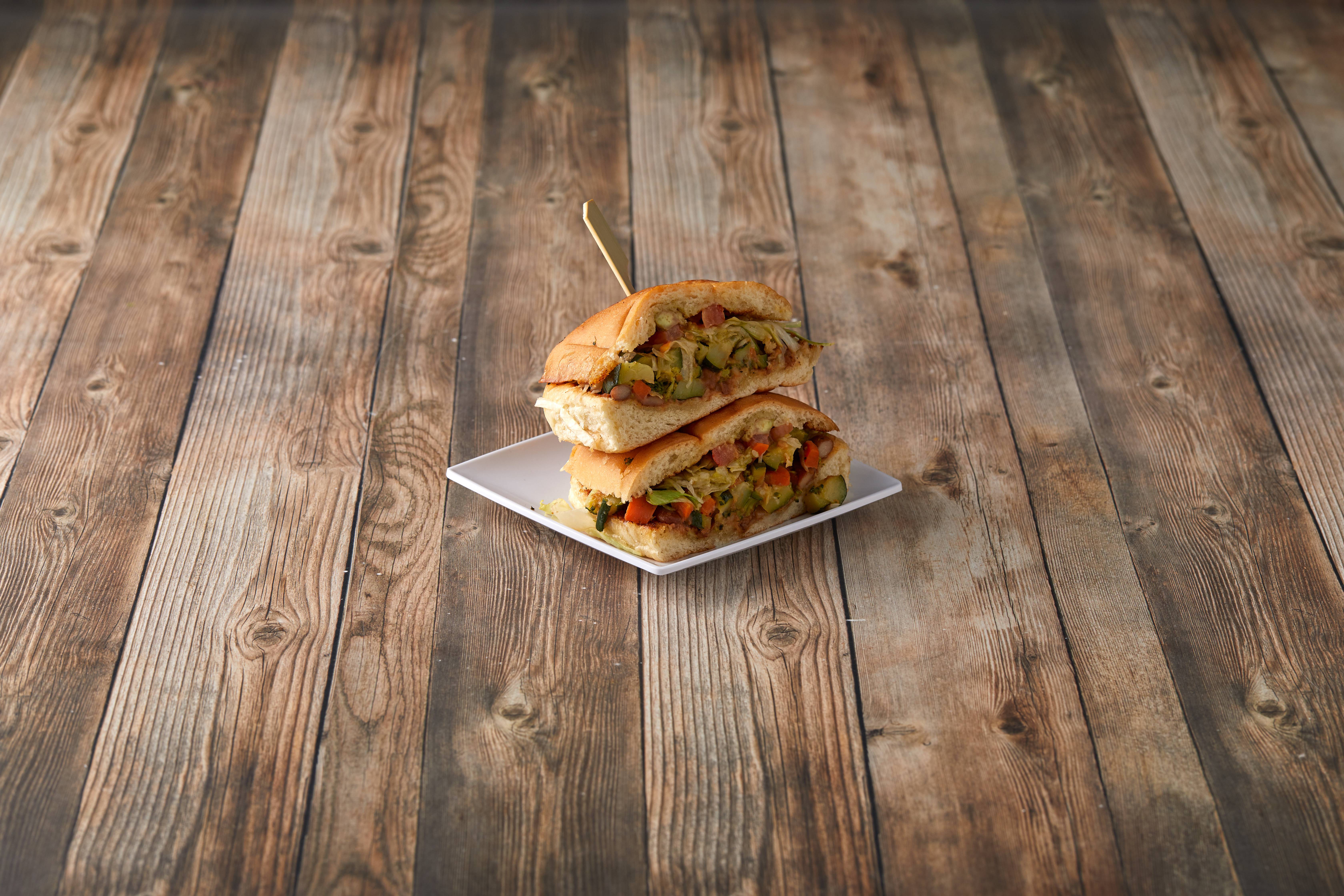 Order Veggie Torta food online from Taqueria Of Hollywood store, Los Angeles on bringmethat.com
