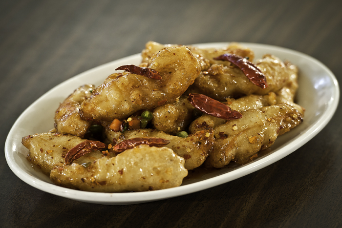 Order Mandarin Chicken (General Tso Chicken) food online from Genghis Khan Restaurant store, Seattle on bringmethat.com