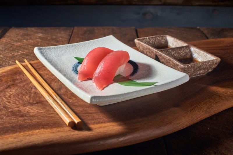 Order Maguro Nigiri food online from Rocket Sushi store, San Francisco on bringmethat.com
