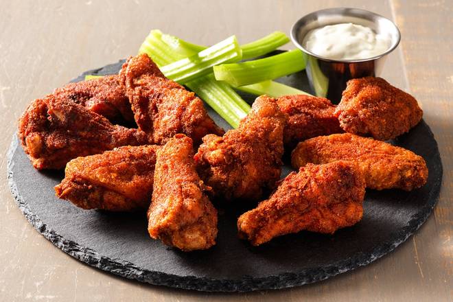 Order New! Nashville Hot Wings food online from Outback Steakhouse store, Bakersfield on bringmethat.com
