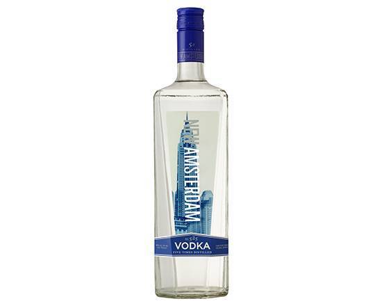 Order New Amsterdam, 1L vodka (40.0% ABV) food online from Signal Liquor store, Signal Hill on bringmethat.com