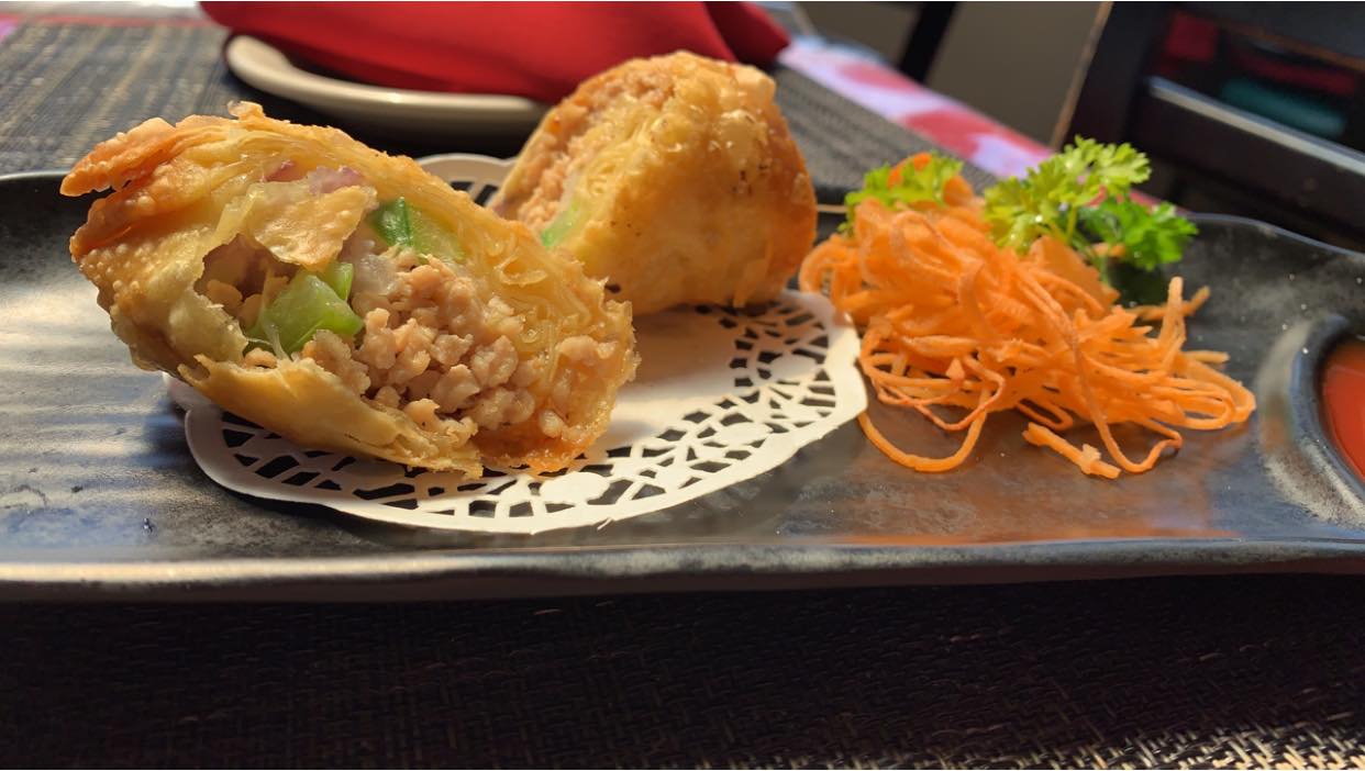 Order chicken egg roll food online from Kumo Asian Fusion store, Cincinnati on bringmethat.com