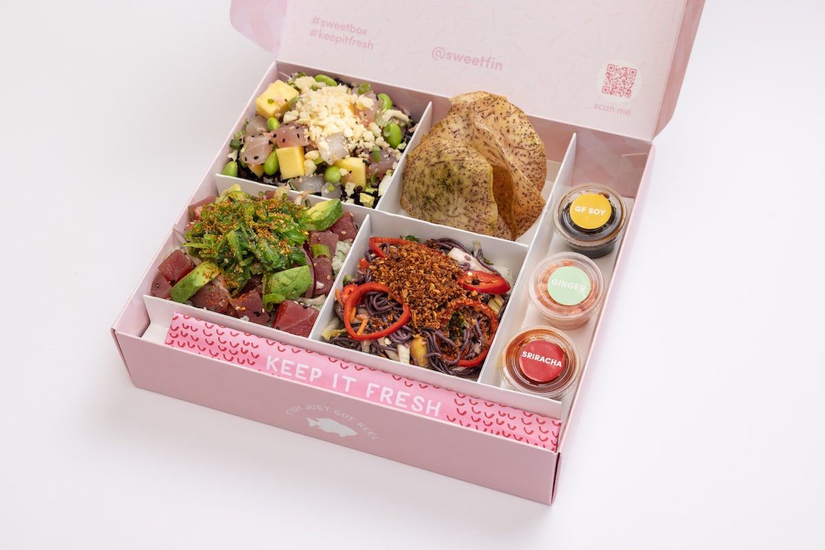 Order Customize Your Sweetbox food online from Sweetfin Poké store, Santa Monica on bringmethat.com