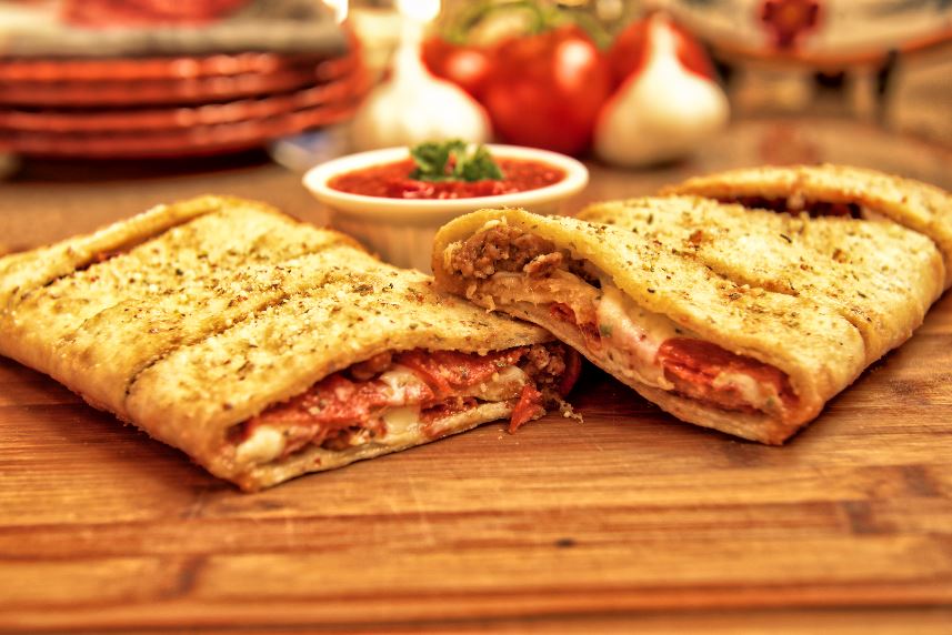 Order Stromboli food online from Pat Pizzeria store, Ithaca on bringmethat.com