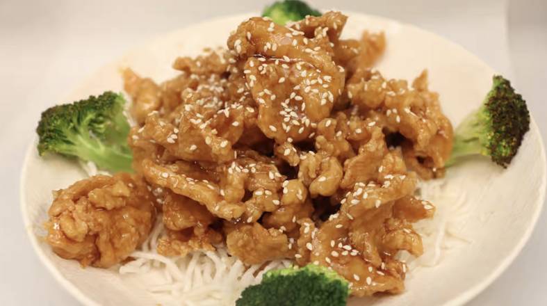 Order Sesame Crispy Chicken food online from King Chuan Restaurant store, San Carlos on bringmethat.com