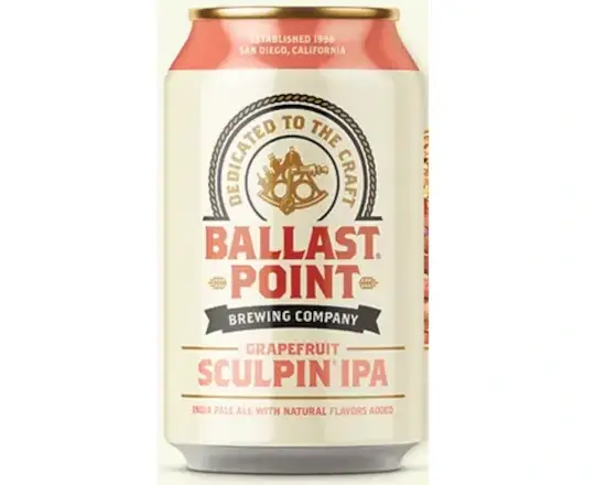 Order Ballast Point Grapefruit Sculpin IPA, 7 % abv 6pk-12oz Cans food online from Sousa Wines & Liquors store, Mountain View on bringmethat.com