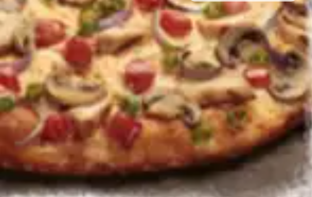 Order Chicken and Garlic Gourmet Pizza food online from Round Table Pizza store, San Jose on bringmethat.com