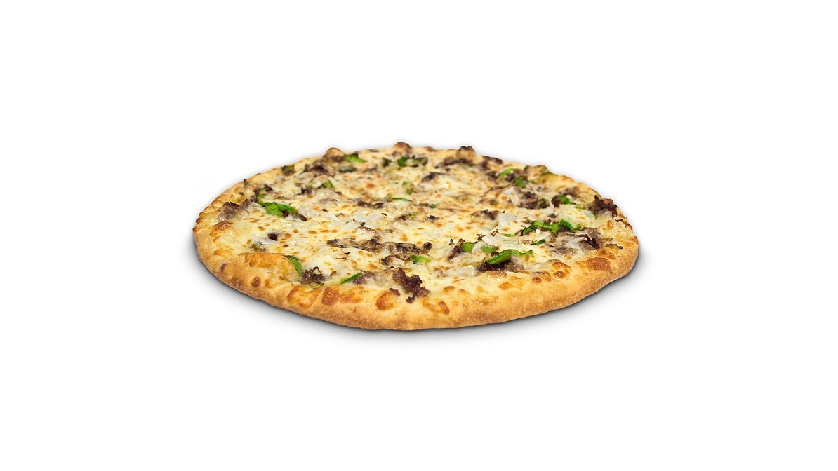 Order 12" Philly Pizza food online from Original Geno store, Tempe on bringmethat.com