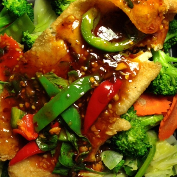 Order Thai Chili Fish food online from Melanee Thai store, Los Angeles on bringmethat.com