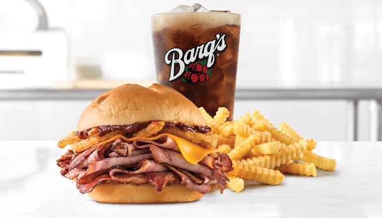 Order Smokehouse Brisket Sandwich food online from Arby's store, Butler on bringmethat.com