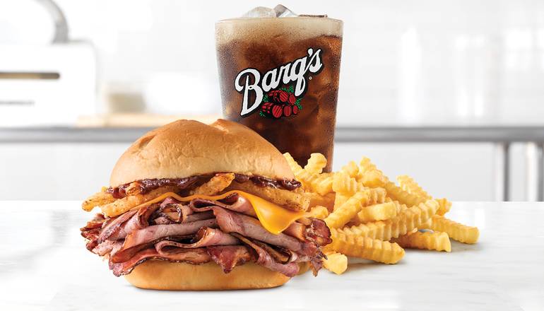 Order Smokehouse Brisket Sandwich food online from Arby's store, Ft Worth on bringmethat.com