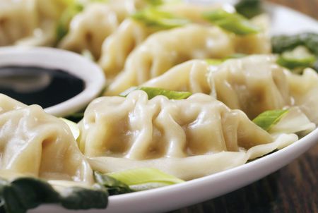 Order Steam Dumpling 水饺 food online from Red Dragon Chinese Restaurant store, Raleigh on bringmethat.com