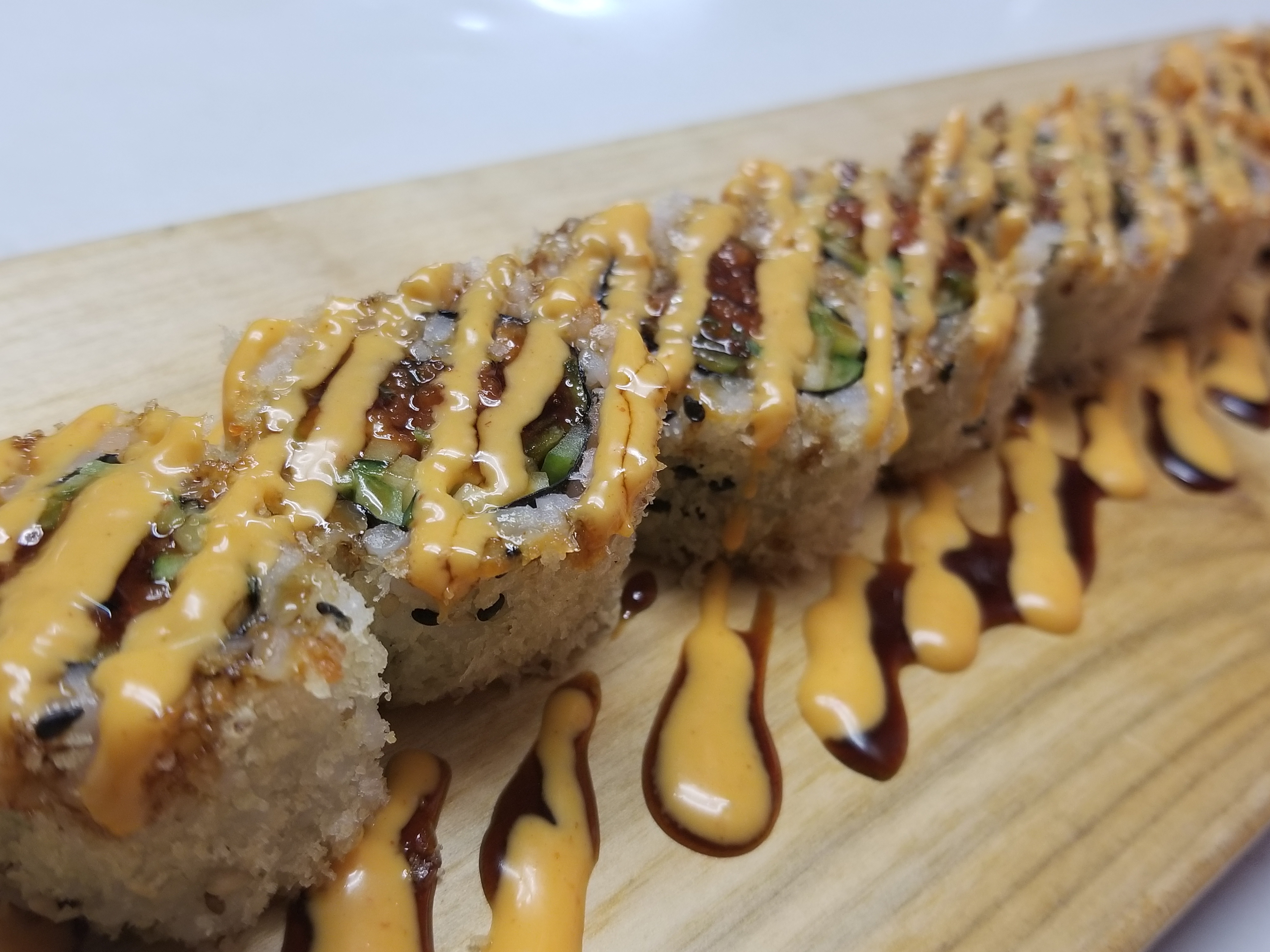 Order Jalapeno Spicy Tuna Roll food online from Agami Contemporary Sushi store, Chicago on bringmethat.com