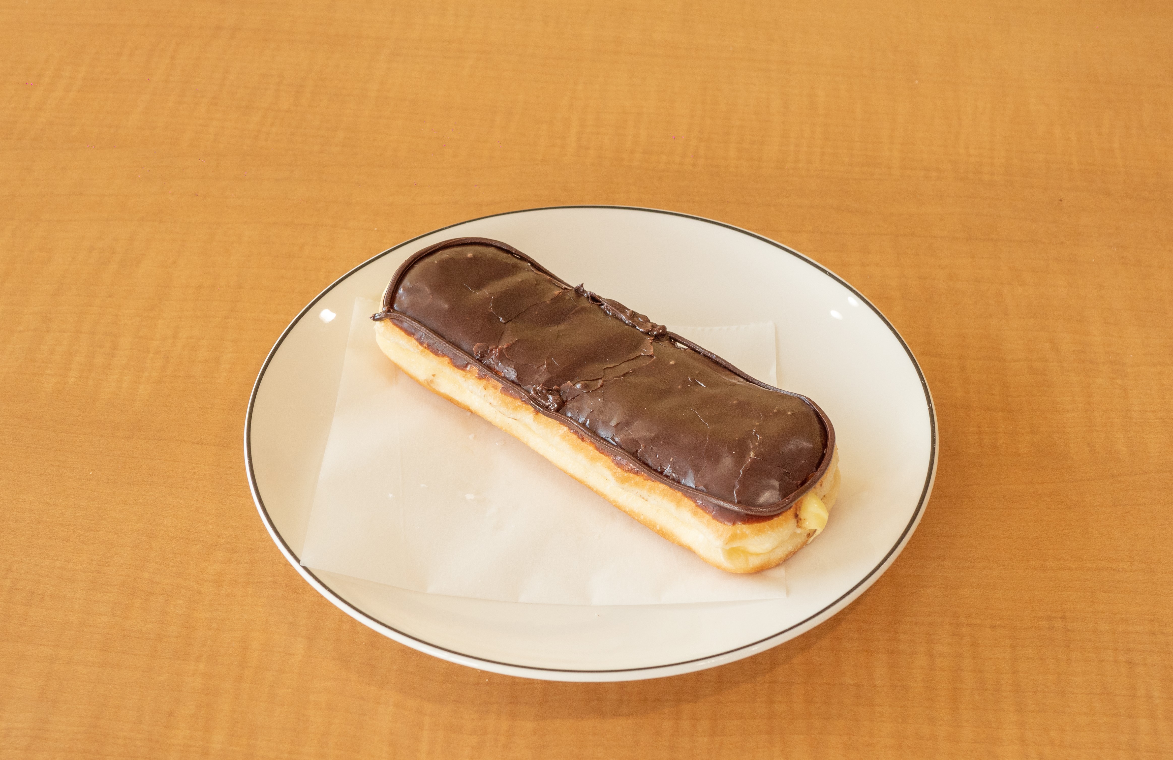 Order Eclair food online from Sara Donuts store, Euless on bringmethat.com