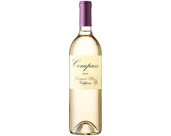 Order Compass Sauvignon Blanc 2018 'California' food online from Dreyer Wine store, Woodside on bringmethat.com
