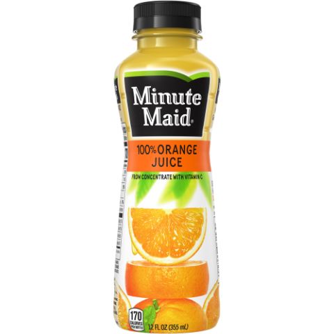 Order Minute Maid Orange Juice 12oz food online from 7-Eleven store, Philadelphia on bringmethat.com