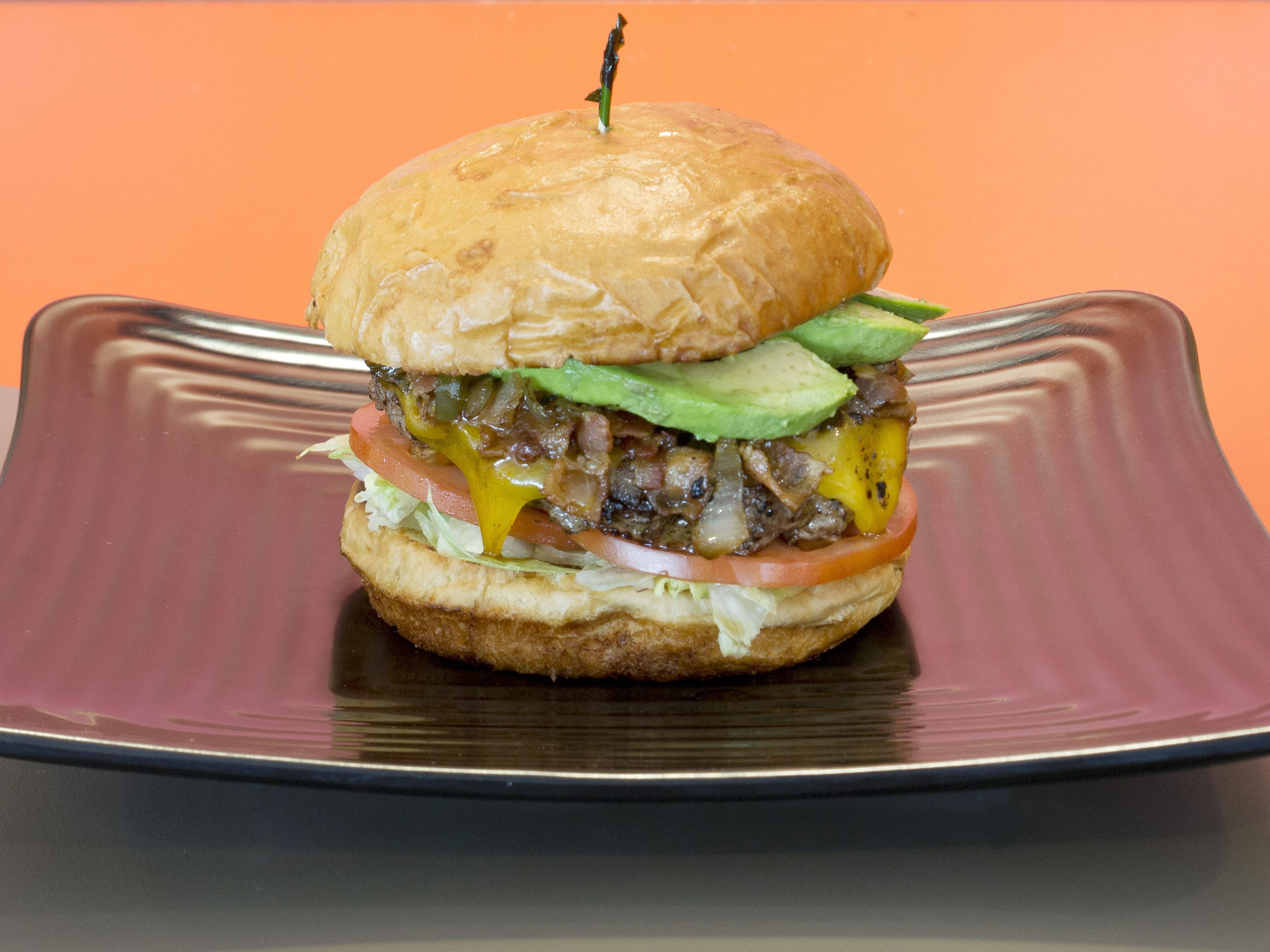 Order The 1984 Burger food online from Chapps Burgers store, Arlington on bringmethat.com