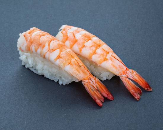Order Shrimp Sushi (2 Pcs) food online from SushiStop Culver City store, Culver City on bringmethat.com