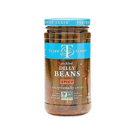 Order Tillen Farms Hot & Spicy Beans 12oz food online from Everyday Needs by Gopuff store, Tracy on bringmethat.com