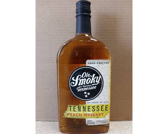Order Ole Smoky Peach 750ml food online from Fast Stop Market & Liquor store, Victorville on bringmethat.com